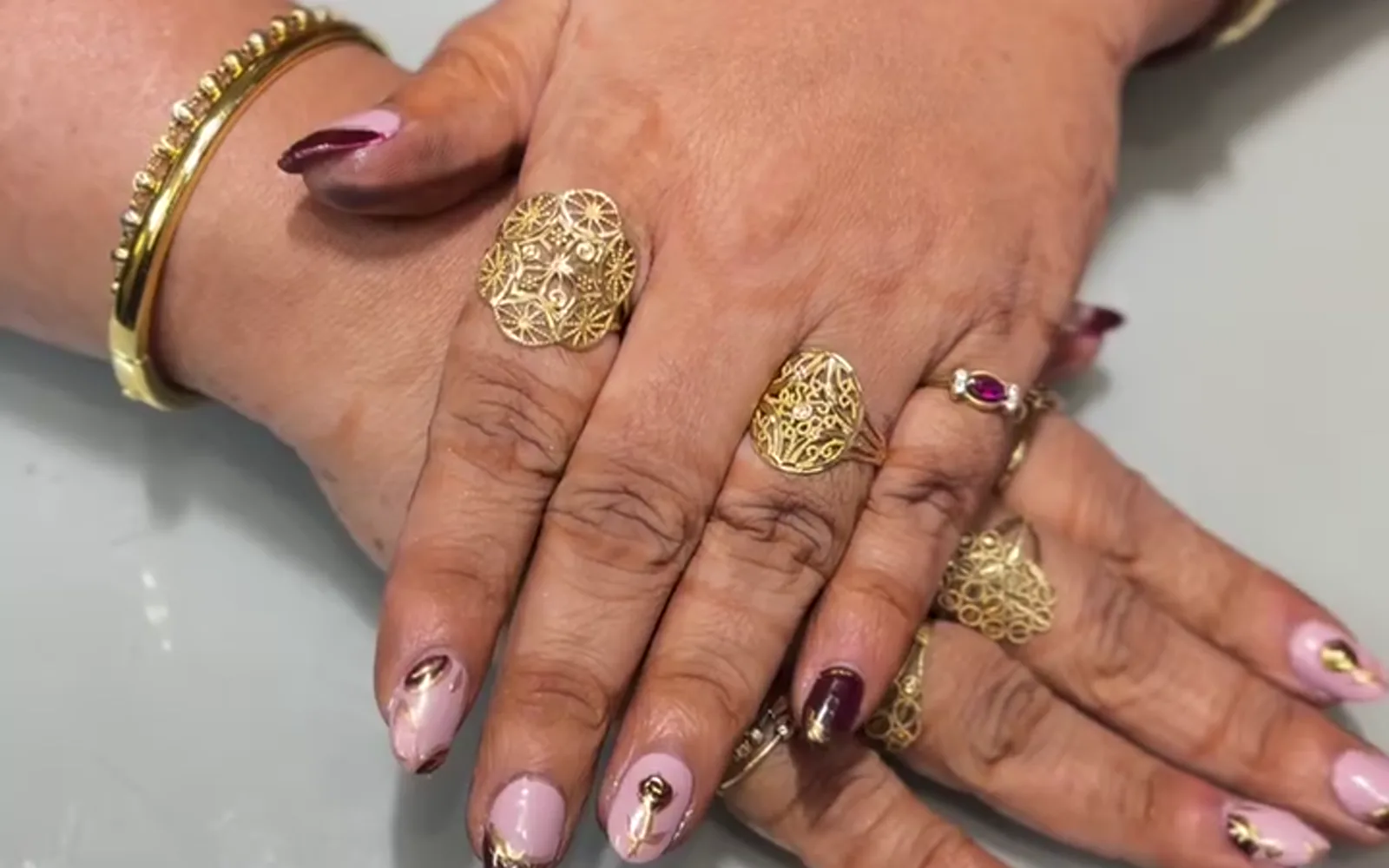 Nails at Blush by Bushra Imtiyaz, Byculla